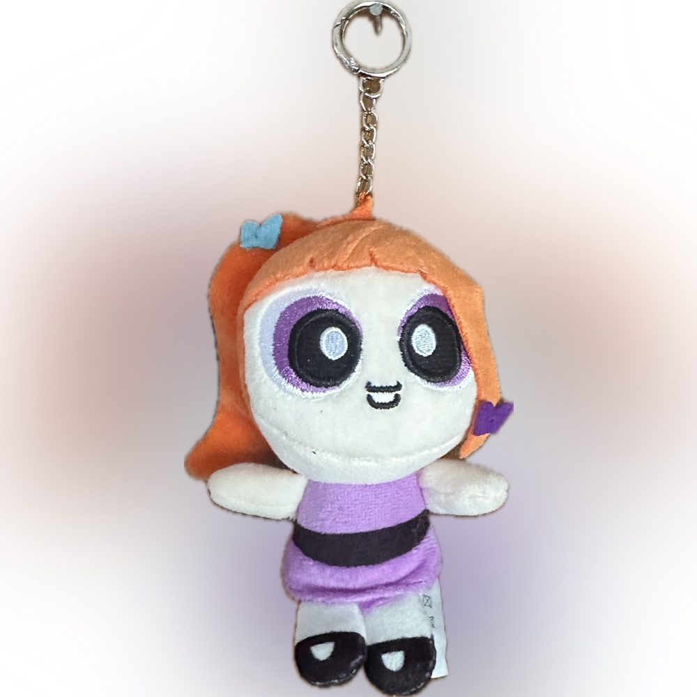 NewJeans x PowerPuff Girls Line Friends-Hyein Plush Keychain Dangler 5”